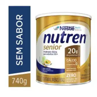 Complemento alimentar nutren senior sem sabor 740g