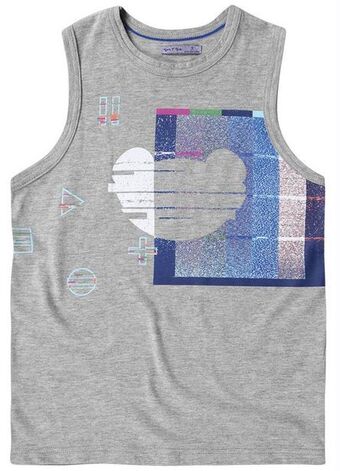Posthaus Tigor t tigre - camiseta regata menino cinza oferta