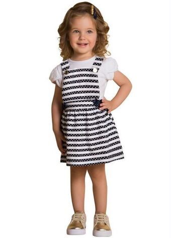 Posthaus Milon - conjunto infantil feminino branco oferta