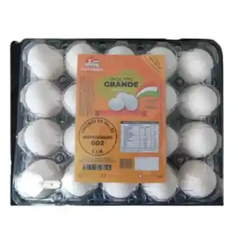Brasão Supermercados Ovos brancos grande catarina 20un oferta