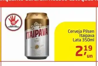Tenda Atacado Cerveja pilsen itaipava lata 350ml oferta