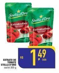 Mercantil Rodrigues Extrato de tomate stella d'oro 300g oferta