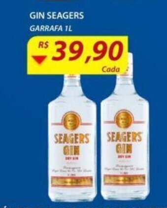 Assaí Atacadista Gin Seagers 1L oferta