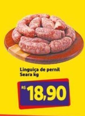 Extra Supermercado Linguiça de Pernil Seara 1kg oferta