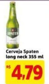 Extra Supermercado Cerveja Spaten Long Neck 355ml oferta