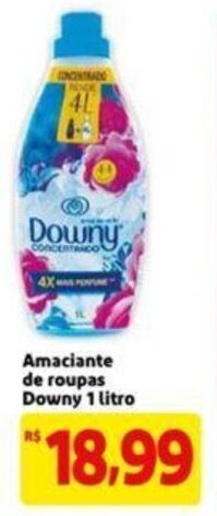 Extra Supermercado Amaciante de roupas Downy 1L oferta