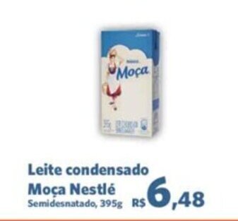 Sam's Club Leite Condensado Moça Nestlé 395g oferta