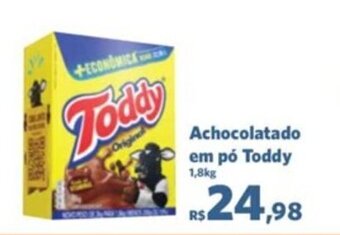 Sam's Club Achocolatado em pó Toddy 1.8kg oferta