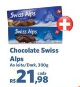 Sam's Club Chocolate Swiss Alps 300g oferta