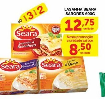 Roldão Lasanha seara sabores 600g oferta