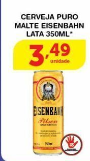 Roldão Cerveja puro malte eisenbahn 350ml oferta