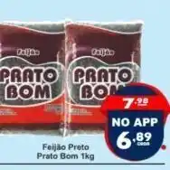 Rede Super Compras Feijão preto prato bom 1kg oferta