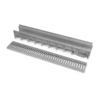 Comjol Calha para piso com grelha 1000x145mm roma oferta