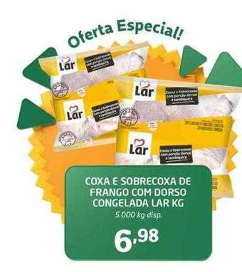 Cooper Coxa e sobrecoxa de frango com dorso congelada lar oferta