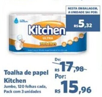 Sam's Club Toalha de Papel Kitchen oferta