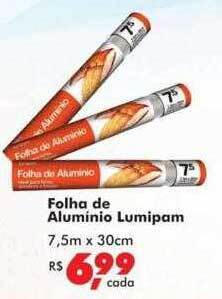 Folha de aluminio lumipam
