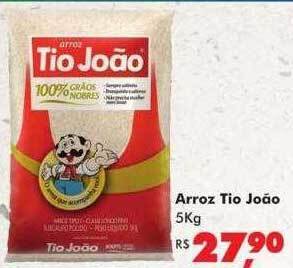 Big Box Arroz tio joão oferta