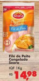 Big Box Filé de peito congelado seara iqf oferta