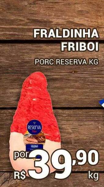 San Michel Supermercados Fraldinha friboi porc reserva kg oferta