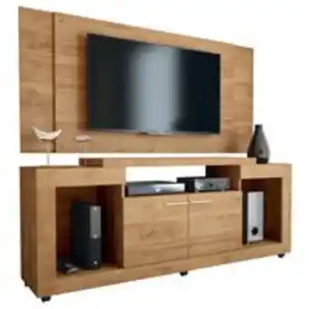 Novo Mundo Rack com painel para tv 55 polegadas oscar buriti - caemmun oferta