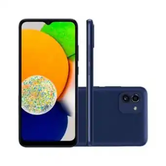 Sipolatti Smartphone samsung galaxy a03 tela infinita de 6.5", 64gb, 4gb ram, octa core, bateria de 5000mah, dual chip, android oferta