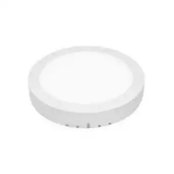 Telhanorte Painel led de embutir ou sobrepor redondo 2 em 1 6w 6500k abs ecoforce oferta