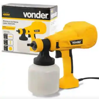Comjol Pistola para pintura 400w vonder oferta