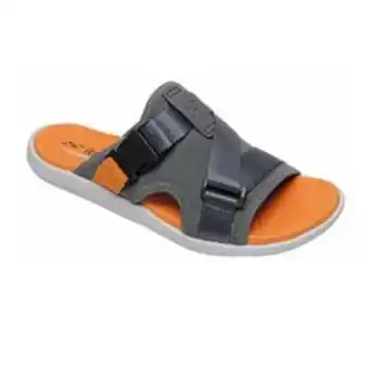 Itapuã Calçados Chinelo slide itapuã grafite e laranja masculino oferta