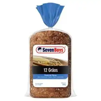 Pão integral 12 grãos seven boys pacote 450g
