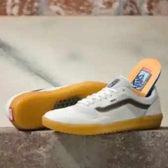 Tênis skate ave knit white gum