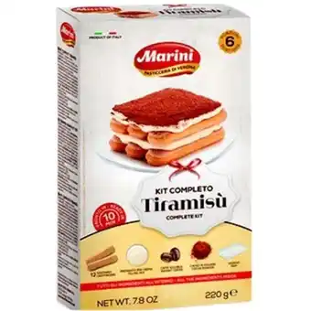 Rede Top Kit completo para tiramisu clássico marini 220g oferta