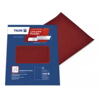 Comjol Lixa massa para parede nº 100 pincéis tigre oferta