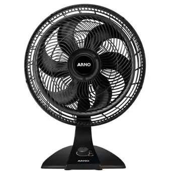 Gazin Ventilador de mesa arno turbo force vf49 40cm 6 pás 3 velocidades 126w oferta
