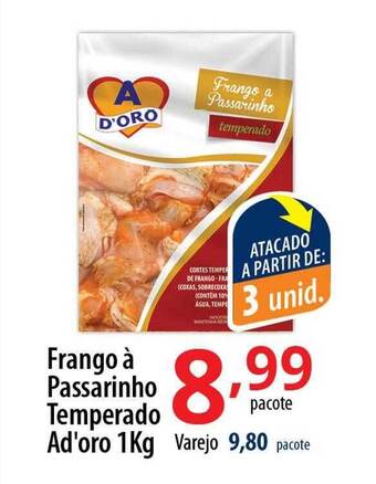 Akki Atacadista Frango à passarinho temperado ad'oro oferta