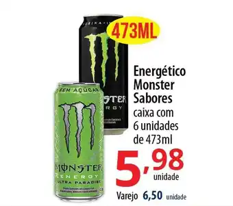 Akki Atacadista Energético monster sabores oferta