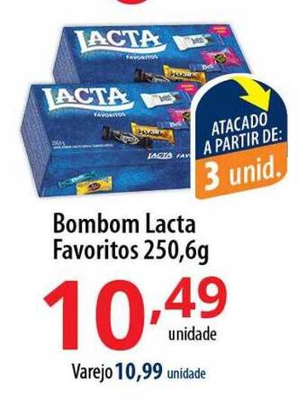 Akki Atacadista Bombom lacta favoritos oferta