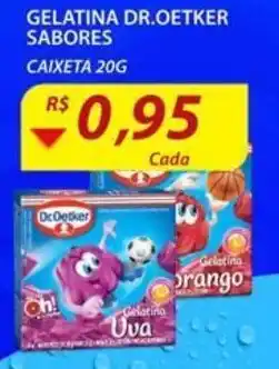 Assaí Atacadista Gelatina Dr.Oetker sabores 20g oferta