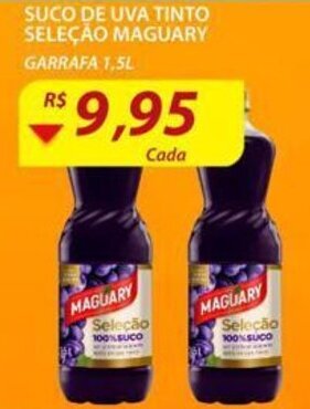 Suco de Uva Tinto Seleçao Maguary 1.5L