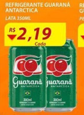Assaí Atacadista Refrigerante Guarana Antarctica 350ml oferta