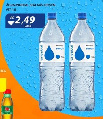 Assaí Atacadista Água Mineral Sem gás Crystal 1.5L oferta