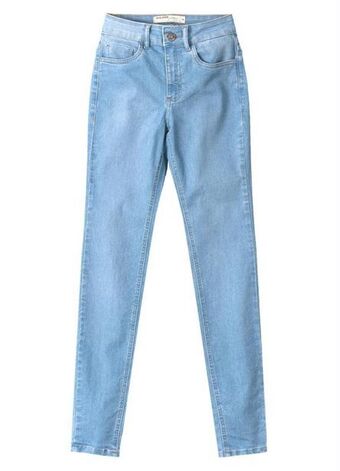 Posthaus Malwee - calça skinny jeans flex feminina azul oferta