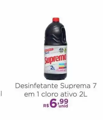 Desinfetante suprema 7 em 1 cloro ativo