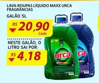 Lava roupas liquido Maxx Urca Frag. 5L
