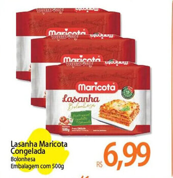 Lasanha Maricota Congelada 500g