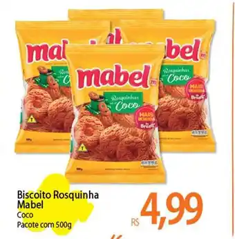 Atacadão Biscoito Rosquinha Mabel 500g oferta