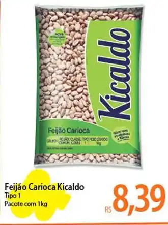 Atacadão Feijáo Carioca Kicaldo tipo 1 1kg oferta