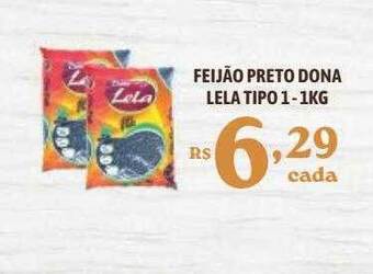 Feijão preto dona lela tipo 1
