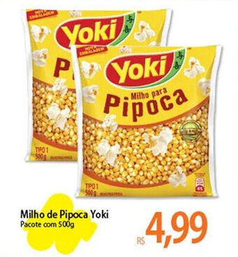 Atacadão Milho de pipoca Yoki 500g oferta