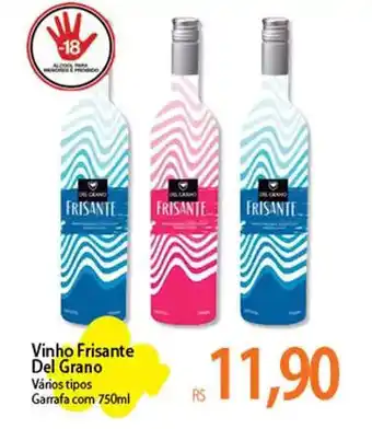 Atacadão Vinho Frisante Del Grano 750ml oferta