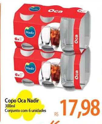 Atacadão Copo Oca Nadir 300ml oferta